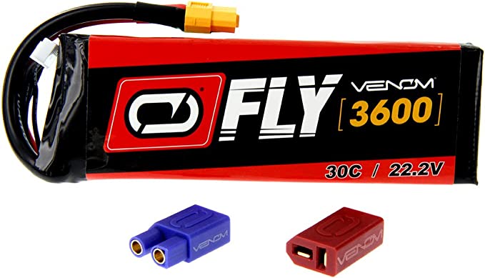 30C 6S 3600mAh 22.2V LiPo Battery With UNI 2.0 Plug