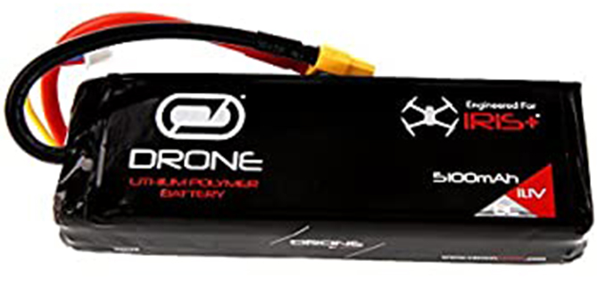 3DR Iris+ 3S 5100mAh 11.1V RC LiPo Drone Battery w/ XT60 Plug x4 packs by Venom