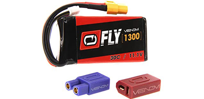 30C 3S 1300mAh 11.1V LiPo Battery With UNI 2.0 Plug