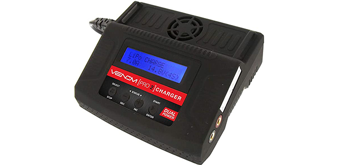 Venom Pro 2 LiPo Charger | AC DC NiMH and Lithium Battery Charger